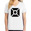 1-DAY RUSH NO MINIMUM Ladies V-Neck Short Sleeve T-Shirt Thumbnail