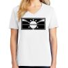 1-DAY RUSH NO MINIMUM Ladies V-Neck Short Sleeve T-Shirt Thumbnail