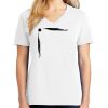 1-DAY RUSH NO MINIMUM Ladies V-Neck Short Sleeve T-Shirt Thumbnail