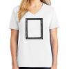 1-DAY RUSH NO MINIMUM Ladies V-Neck Short Sleeve T-Shirt Thumbnail