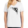 1-DAY RUSH NO MINIMUM Ladies V-Neck Short Sleeve T-Shirt Thumbnail