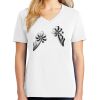 1-DAY RUSH NO MINIMUM Ladies V-Neck Short Sleeve T-Shirt Thumbnail
