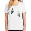 1-DAY RUSH NO MINIMUM Ladies V-Neck Short Sleeve T-Shirt Thumbnail