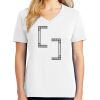 1-DAY RUSH NO MINIMUM Ladies V-Neck Short Sleeve T-Shirt Thumbnail
