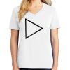 1-DAY RUSH NO MINIMUM Ladies V-Neck Short Sleeve T-Shirt Thumbnail