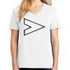 1-DAY RUSH NO MINIMUM Ladies V-Neck Short Sleeve T-Shirt Thumbnail