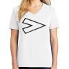 1-DAY RUSH NO MINIMUM Ladies V-Neck Short Sleeve T-Shirt Thumbnail