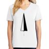 1-DAY RUSH NO MINIMUM Ladies V-Neck Short Sleeve T-Shirt Thumbnail