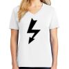 1-DAY RUSH NO MINIMUM Ladies V-Neck Short Sleeve T-Shirt Thumbnail