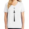 1-DAY RUSH NO MINIMUM Ladies V-Neck Short Sleeve T-Shirt Thumbnail