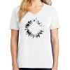 1-DAY RUSH NO MINIMUM Ladies V-Neck Short Sleeve T-Shirt Thumbnail