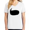 1-DAY RUSH NO MINIMUM Ladies V-Neck Short Sleeve T-Shirt Thumbnail