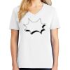 1-DAY RUSH NO MINIMUM Ladies V-Neck Short Sleeve T-Shirt Thumbnail