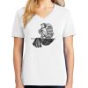 1-DAY RUSH NO MINIMUM Ladies V-Neck Short Sleeve T-Shirt Thumbnail