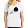 1-DAY RUSH NO MINIMUM Ladies V-Neck Short Sleeve T-Shirt Thumbnail