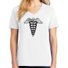 1-DAY RUSH NO MINIMUM Ladies V-Neck Short Sleeve T-Shirt Thumbnail