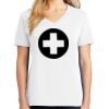 1-DAY RUSH NO MINIMUM Ladies V-Neck Short Sleeve T-Shirt Thumbnail