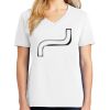 1-DAY RUSH NO MINIMUM Ladies V-Neck Short Sleeve T-Shirt Thumbnail
