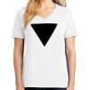 1-DAY RUSH NO MINIMUM Ladies V-Neck Short Sleeve T-Shirt Thumbnail