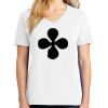 1-DAY RUSH NO MINIMUM Ladies V-Neck Short Sleeve T-Shirt Thumbnail
