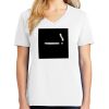 1-DAY RUSH NO MINIMUM Ladies V-Neck Short Sleeve T-Shirt Thumbnail