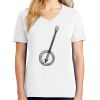 1-DAY RUSH NO MINIMUM Ladies V-Neck Short Sleeve T-Shirt Thumbnail