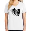 1-DAY RUSH NO MINIMUM Ladies V-Neck Short Sleeve T-Shirt Thumbnail