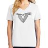 1-DAY RUSH NO MINIMUM Ladies V-Neck Short Sleeve T-Shirt Thumbnail