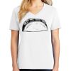 1-DAY RUSH NO MINIMUM Ladies V-Neck Short Sleeve T-Shirt Thumbnail