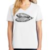 1-DAY RUSH NO MINIMUM Ladies V-Neck Short Sleeve T-Shirt Thumbnail
