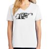 1-DAY RUSH NO MINIMUM Ladies V-Neck Short Sleeve T-Shirt Thumbnail