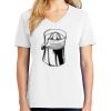 1-DAY RUSH NO MINIMUM Ladies V-Neck Short Sleeve T-Shirt Thumbnail