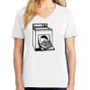 1-DAY RUSH NO MINIMUM Ladies V-Neck Short Sleeve T-Shirt Thumbnail
