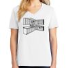 1-DAY RUSH NO MINIMUM Ladies V-Neck Short Sleeve T-Shirt Thumbnail