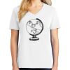 1-DAY RUSH NO MINIMUM Ladies V-Neck Short Sleeve T-Shirt Thumbnail