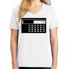 1-DAY RUSH NO MINIMUM Ladies V-Neck Short Sleeve T-Shirt Thumbnail