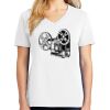 1-DAY RUSH NO MINIMUM Ladies V-Neck Short Sleeve T-Shirt Thumbnail
