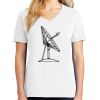 1-DAY RUSH NO MINIMUM Ladies V-Neck Short Sleeve T-Shirt Thumbnail