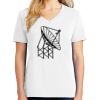 1-DAY RUSH NO MINIMUM Ladies V-Neck Short Sleeve T-Shirt Thumbnail