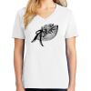 1-DAY RUSH NO MINIMUM Ladies V-Neck Short Sleeve T-Shirt Thumbnail