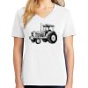 1-DAY RUSH NO MINIMUM Ladies V-Neck Short Sleeve T-Shirt Thumbnail