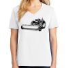 1-DAY RUSH NO MINIMUM Ladies V-Neck Short Sleeve T-Shirt Thumbnail