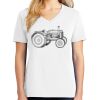 1-DAY RUSH NO MINIMUM Ladies V-Neck Short Sleeve T-Shirt Thumbnail