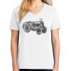 1-DAY RUSH NO MINIMUM Ladies V-Neck Short Sleeve T-Shirt Thumbnail
