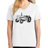 1-DAY RUSH NO MINIMUM Ladies V-Neck Short Sleeve T-Shirt Thumbnail