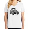 1-DAY RUSH NO MINIMUM Ladies V-Neck Short Sleeve T-Shirt Thumbnail