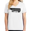 1-DAY RUSH NO MINIMUM Ladies V-Neck Short Sleeve T-Shirt Thumbnail