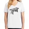 1-DAY RUSH NO MINIMUM Ladies V-Neck Short Sleeve T-Shirt Thumbnail