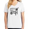 1-DAY RUSH NO MINIMUM Ladies V-Neck Short Sleeve T-Shirt Thumbnail