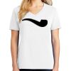 1-DAY RUSH NO MINIMUM Ladies V-Neck Short Sleeve T-Shirt Thumbnail